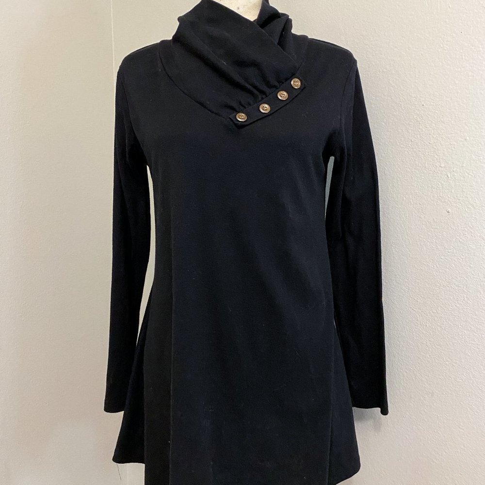 asymmetrical hem tunic
